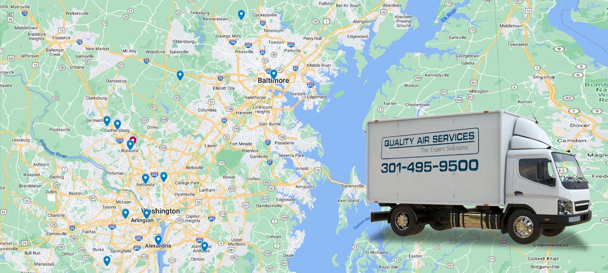 Service Areas - Quality Air Services